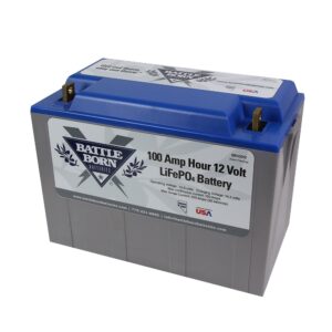 Battle Born Lithium Iron Phosphate 12V, 100 AH Battery