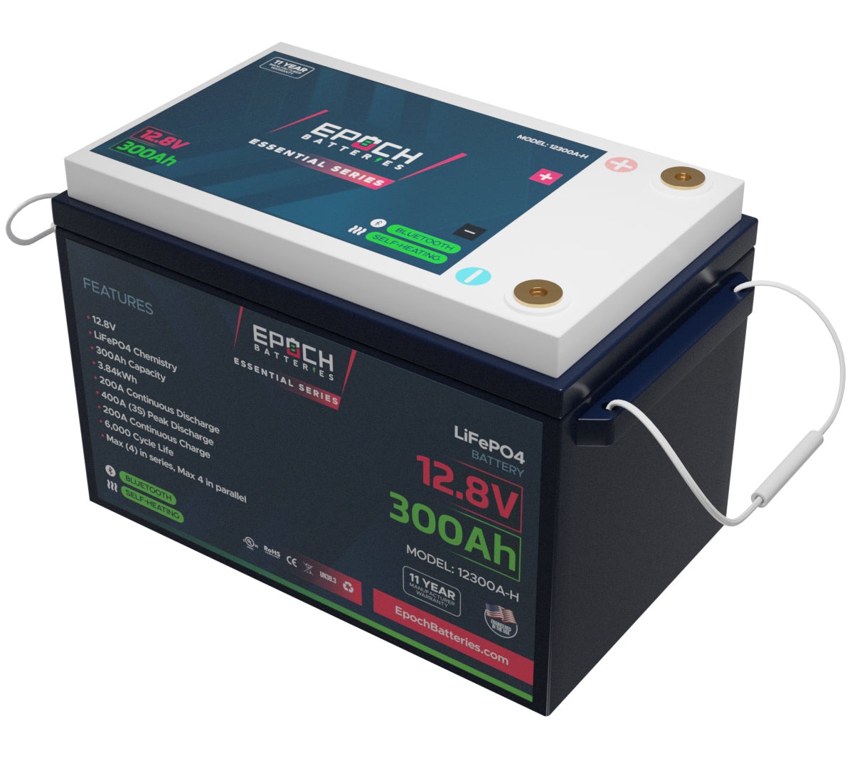 Epoch 12v 300ah (Essentials) - RV Solar Systems Online