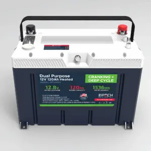Epoch 12v 120ah - Group 27 - Cranking & Deep Cycle (Dual Purpose)
