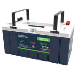 Epoch 12v 300ah – Group 8d – Cranking & Deep Cycle (Dual Purpose)